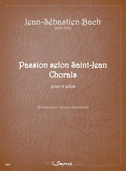Passion selon St Jean, Chorals